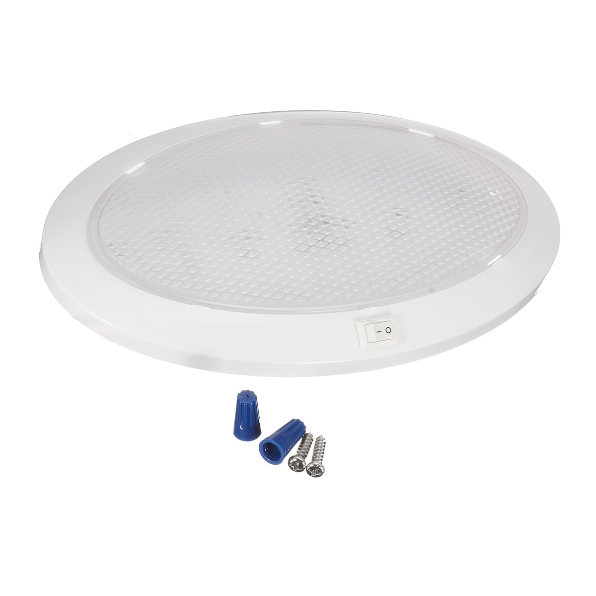 4.2W Pannenkoek Led Licht Universele Auto Interieur Dak Plafond Lichtkoepel Met Schakelaar Voor Rv Auto Boot Caravan Voor camper Trailer