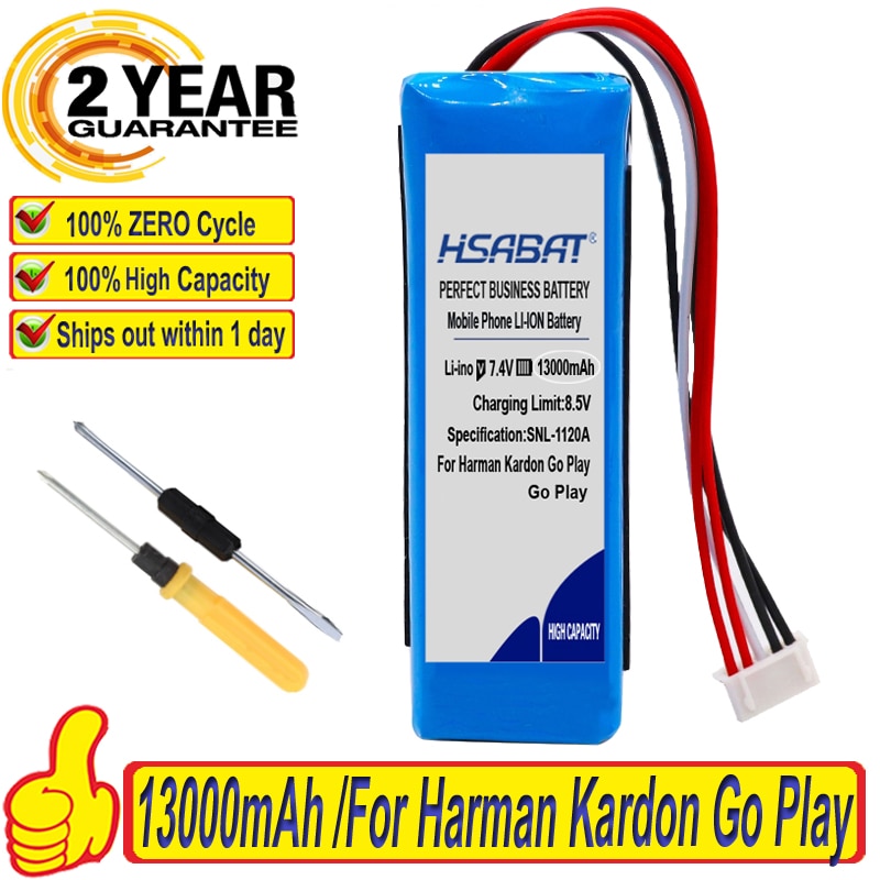 GSP1029102 01 Top 100% 13000Mah Batterij Voor Harman Kardon Gaan Spelen Mini / Go Play Speaker Batterijen