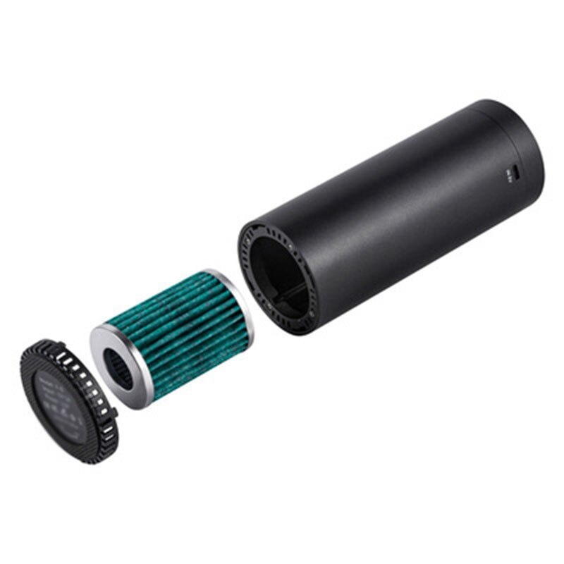 Plasma Cluster Deodorization Digital Temperature Air Purifier / Humidity Display Aroma Function Ionizer