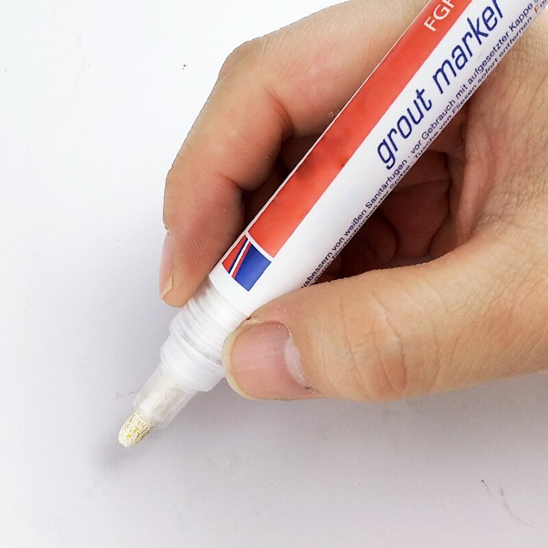 Fliseopfyldning injektionsmørtel pen fliser hul reparation brun farve pen vandtæt formstøbt fyldmiddel agenter væg porcelæn badeværelse maling rengøringsmiddel