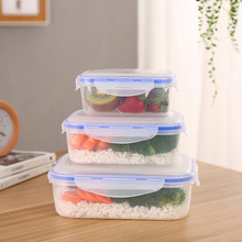 380/800/1100ml Plastic Bento Box Meal Storage Food Prep Lunch Box Reusable Microwavable Containers Home Lunch Box