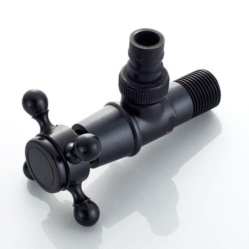 Antiuqe Brass Angle Stop Valve Filling For Washing Machine Triangle Valves Water Stop Faucet Replacement Parts ML99