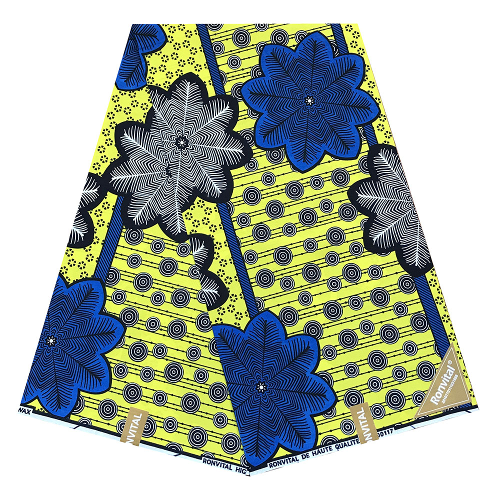 african Wax Prints ankara fabric african real wax Print Wax Fabric real Wax fabric: color1