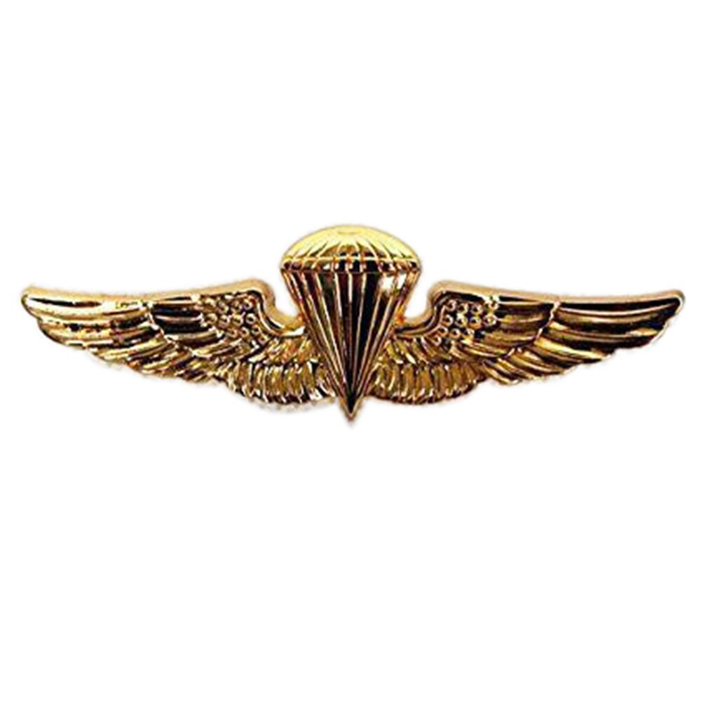 US NAVY PARACHUTE PARACHUTIST LANDINGS WINGS PIN INSIGNIA BADGE