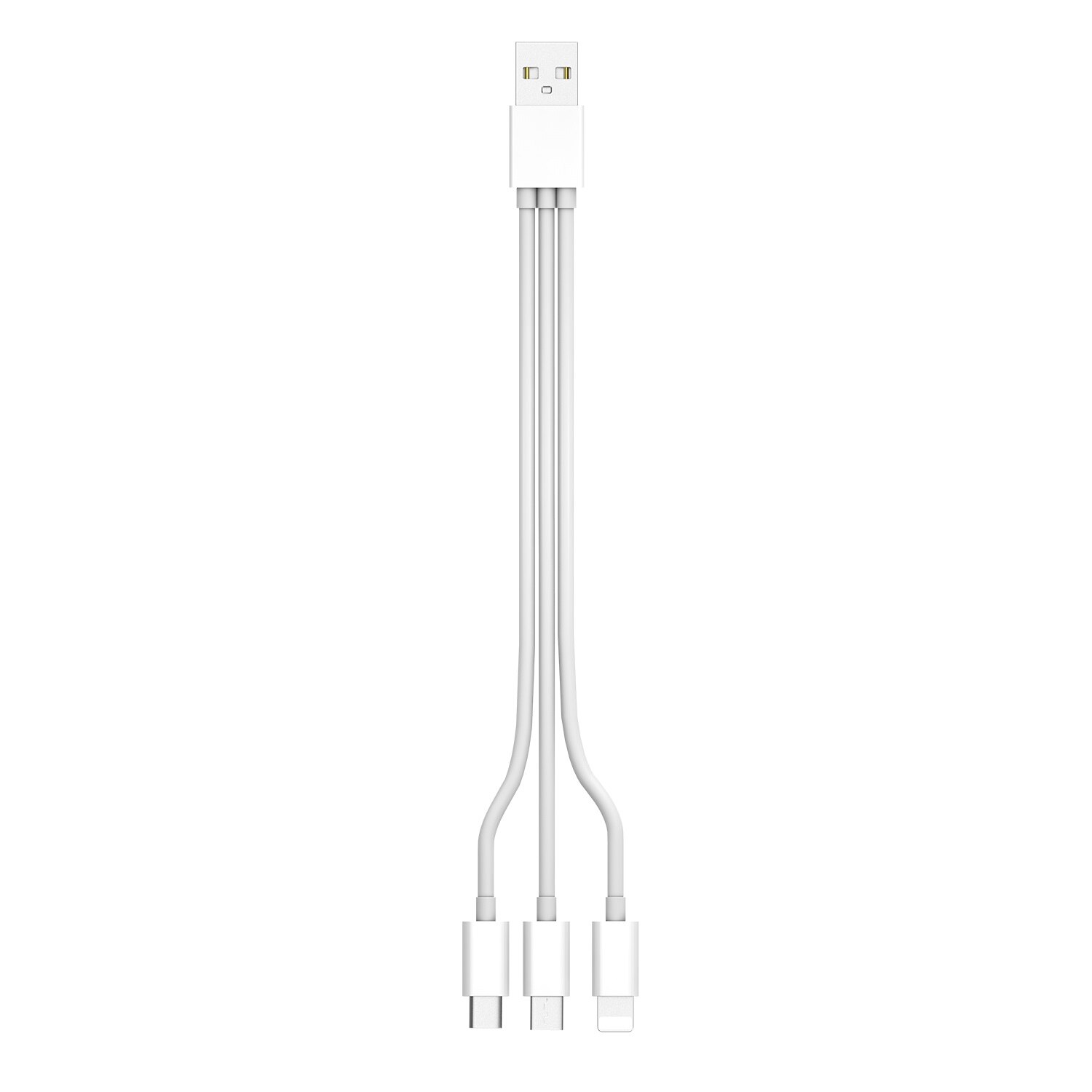 Nohon 3 em 1 cabo usb tipo c micro usb cabo de carregamento rápido do telefone para o iphone x xs max xr para o iphone 7 8 6 multi cabo de conector: Default Title