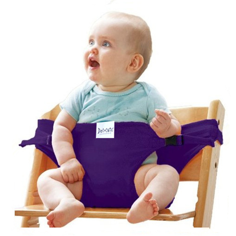 Bærbart babysædebetræk til dinglende rejseindkøb. sikkerhedssele justerbar babyaktivitetsindkøbskurvbetræk