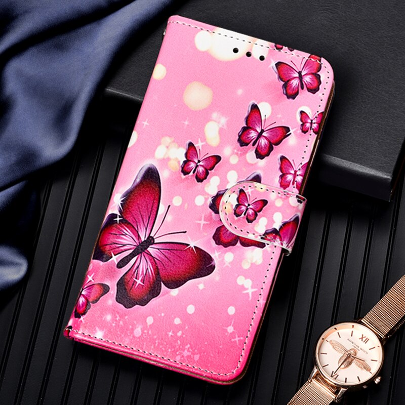 Wallet Cover Voor Tecno Pop 5 Lte Case Boek Coque Flip Lederen Case Op Tecno Pop 5 Lte Hoesje Capa shell Tas