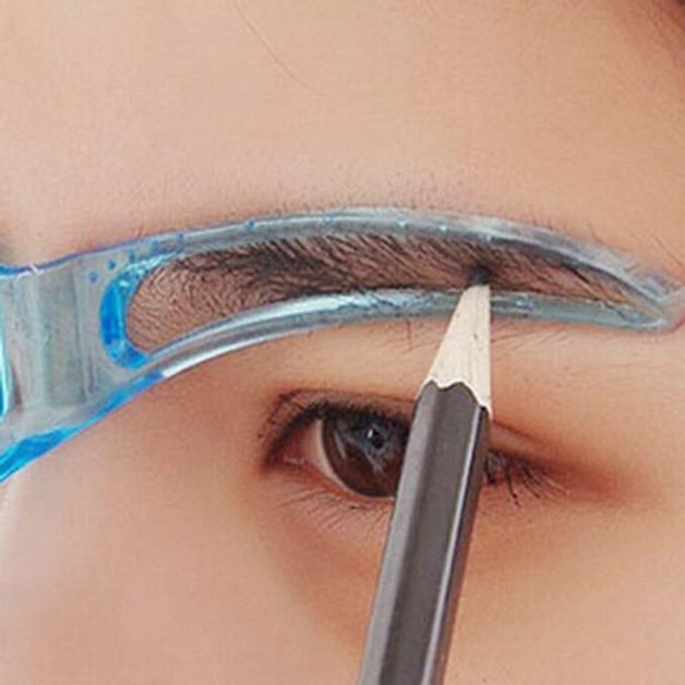 Eyeliner Stencils Professionele Beauty Tool Make Grooming Tekening Blacken Wenkbrauw Template Make-Up Cosmetica Gereedschap