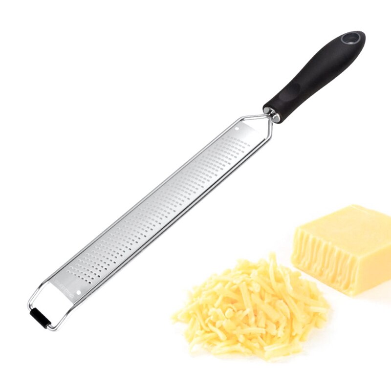 Râpes à fromage à main cuisine 304 acier inoxydable râpe allongée pour légumes Fruits chocolat