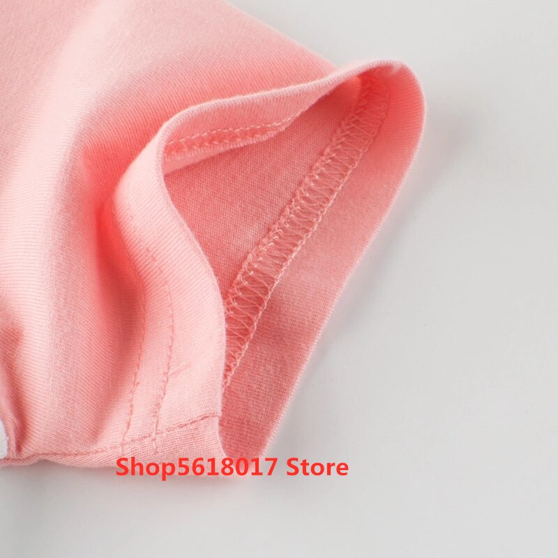 Vendita calda nuove camicie da ragazza magliette per bambini stampa Cartoon bambini Baby Boy top T-Shirt a maniche corte T-Shirt estiva Toddler Girls top