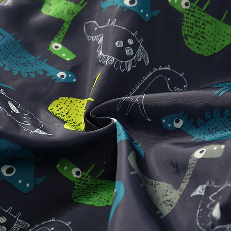 Boys Jacket Autumn Spring Baby Boy Coat dinosaur Cartoon Printed Long Sleeved Hooded Kids Outerwear Windbreaker for 2-7Y