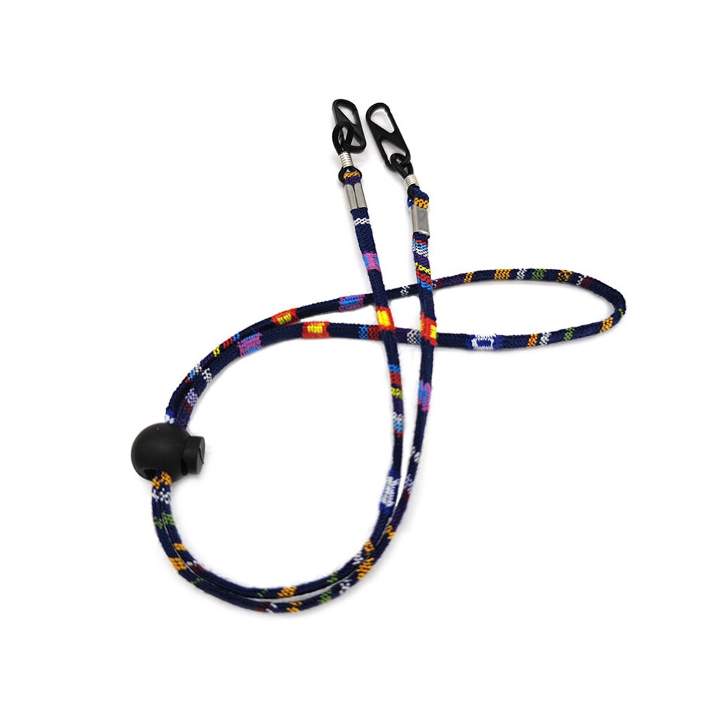 Praktische Lenzenvloeistof Zonnebril Katoen Nek String Cord Retainer Strap Eyewear Lanyard Houder High-End Etnische Touw Glazen Keten: 5