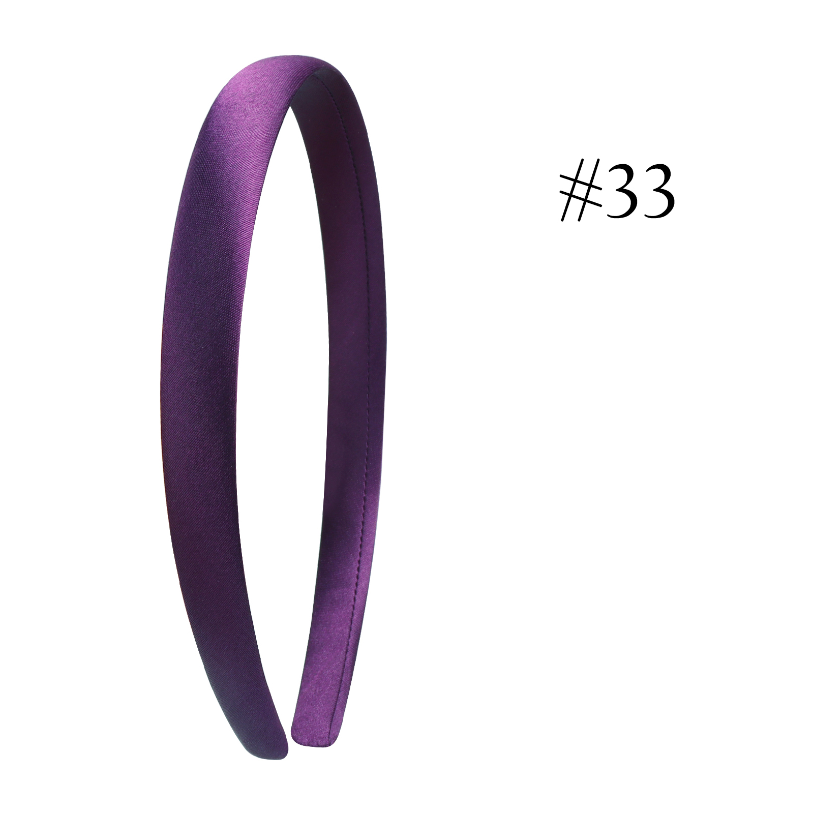 34 Stuks 0.6Inch Breed Satijn Bedekte Meisjes Hoofdbanden Diy Ambachtelijke Lint Hoofdbanden Voor Meisjes Vrouwen Regenboog Haaraccessoires