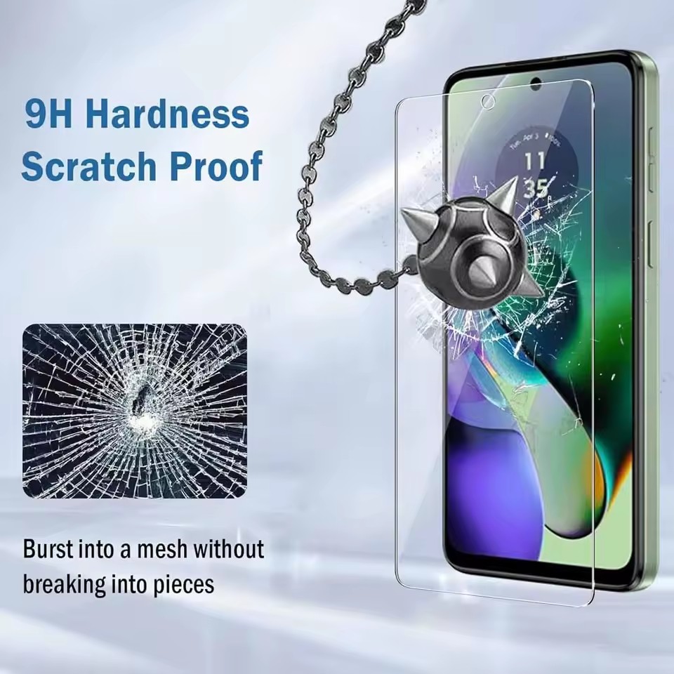 Protecteur d'écran en verre trempé, 5 pièces, pour Motorola Moto G Power 5G 2024 G04S G05 G13 G14 G15 G22 G23 G24 G32 G42 G52 G82