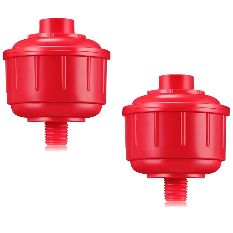 Disposable Mini Air And Water Filters Disposable Spray Filter Whirlwind Air Line Filter High Flow Filters 1/ 4 Inch: 2Pcs