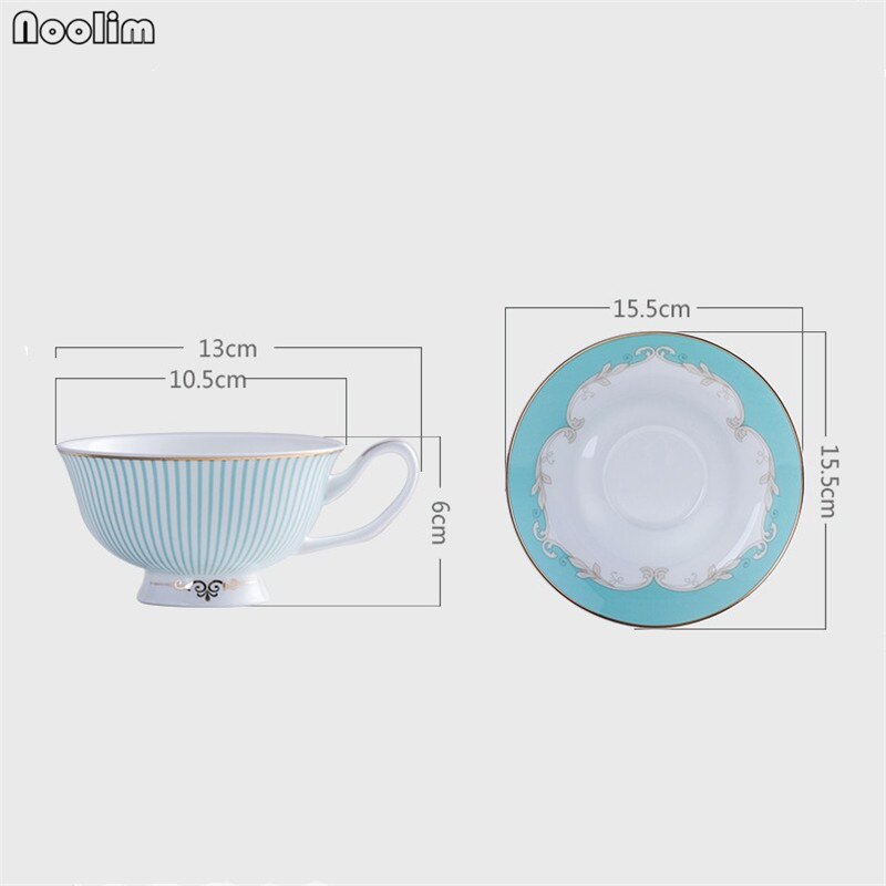NOOLIM – ensemble de tasses à thé et soucoupes en céramique, tasse à café de styliste en porcelaine, service à café noir de l&#39;après-midi
