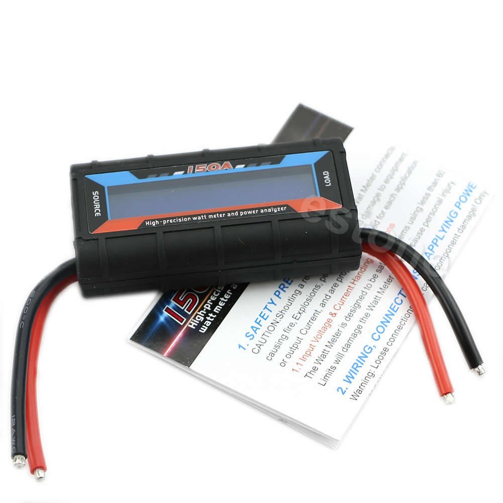 130A RC High Precision Power Analyzer & Watt Meter W/ Backlight LCD