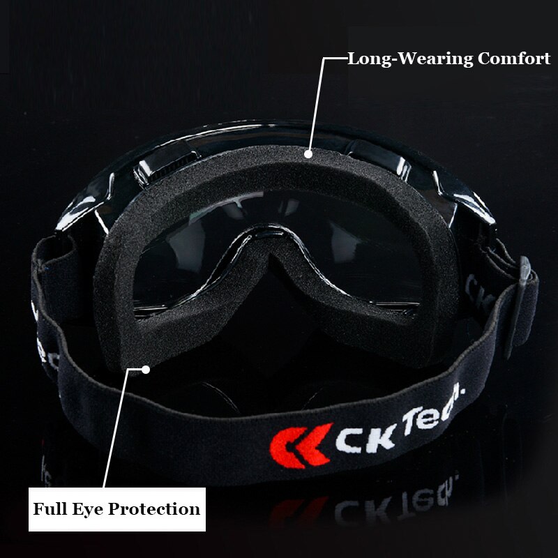 Outdoor Pink Motorcycle Goggles For Men And Women Windproof Dustproof Motocross Glasses