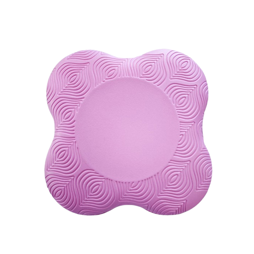 Rodillera gruesa para Yoga, cojín para muñeca, caderas, manos para pierna, brazo, codos, ejercicio de equilibrio, Fitness, Pilates, esterilla de Yoga, tablón, estera de TPE: Negro