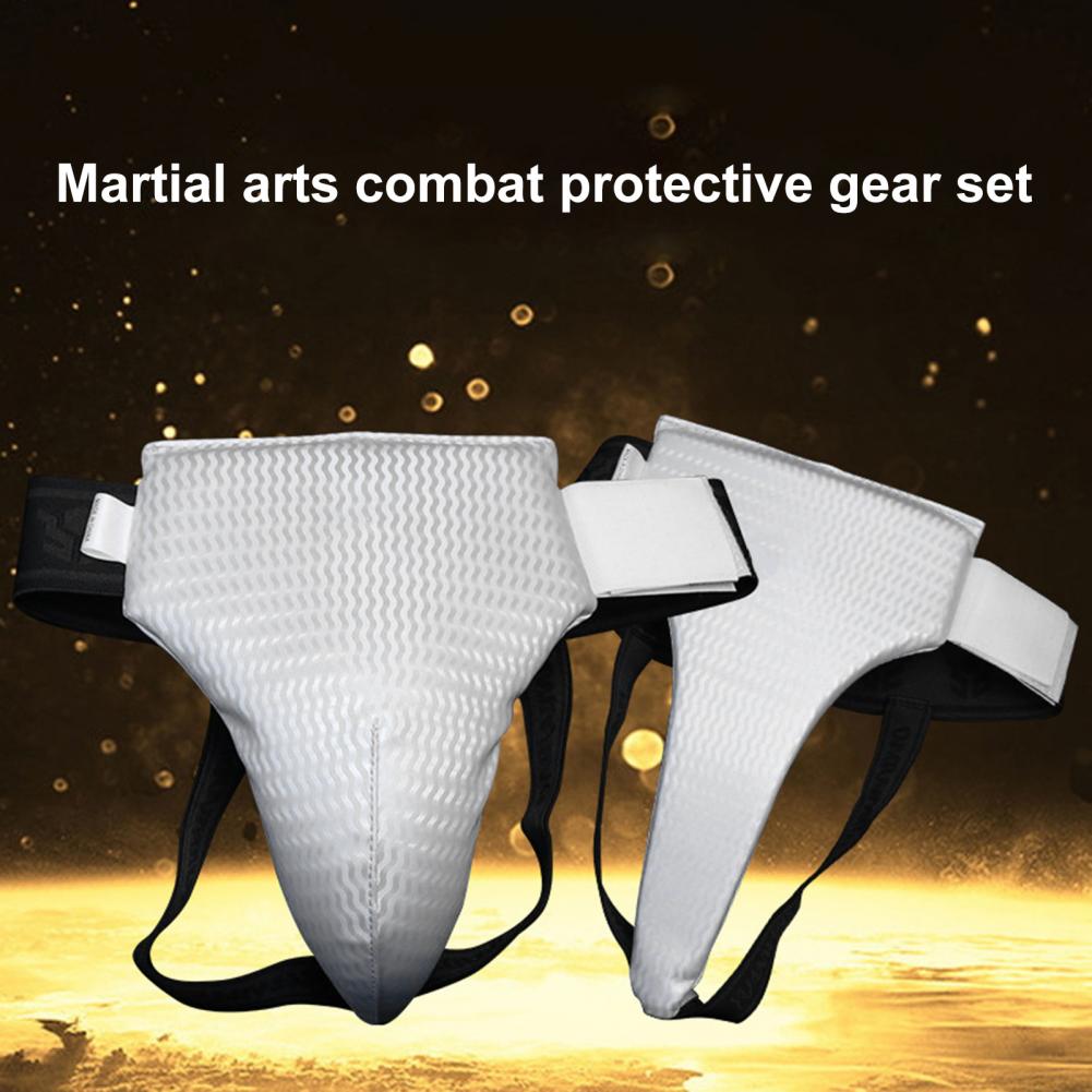 Groin Protector Eco-friendly Practical Crotch Guard Taekwondo Groin Guard Abdominal Protector for Men Groin Guard