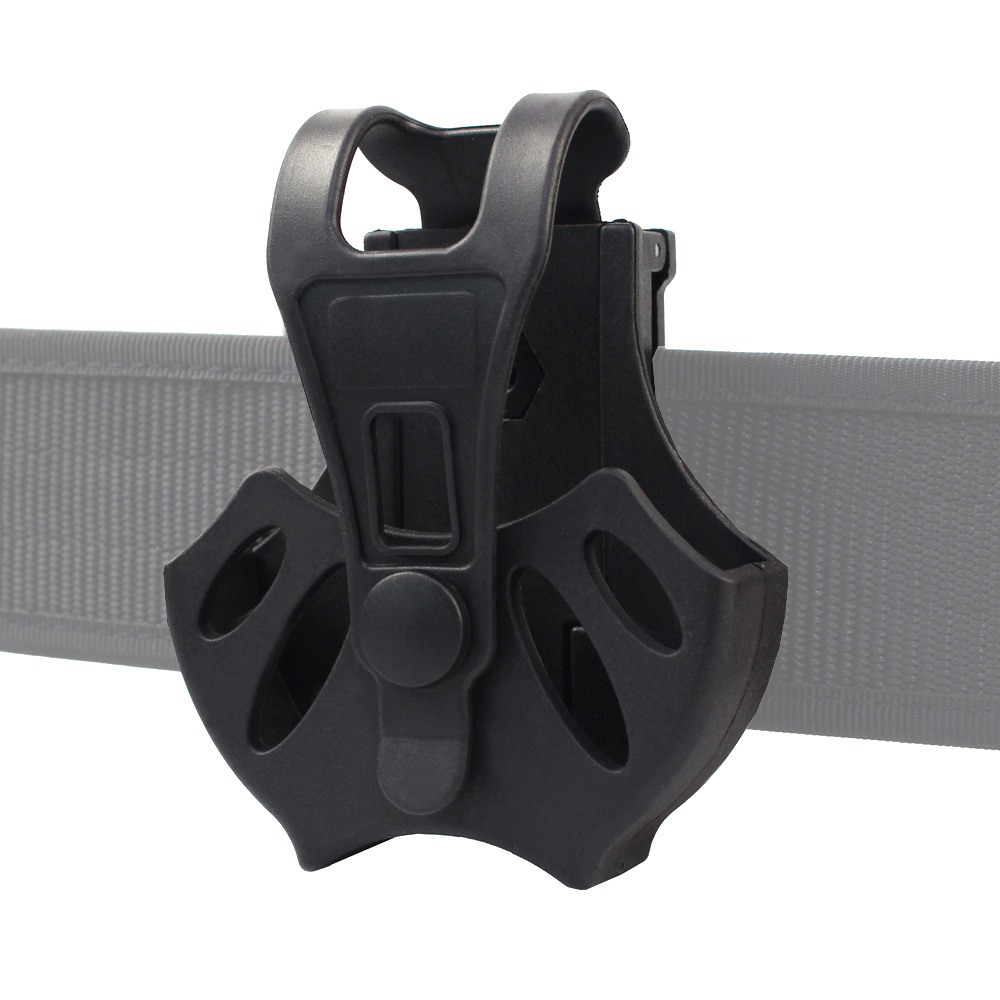 Funda táctica para esposas, soporte para esposas, cinturón, funda con grillete para cinturón de servicio, aplicación de la ley
