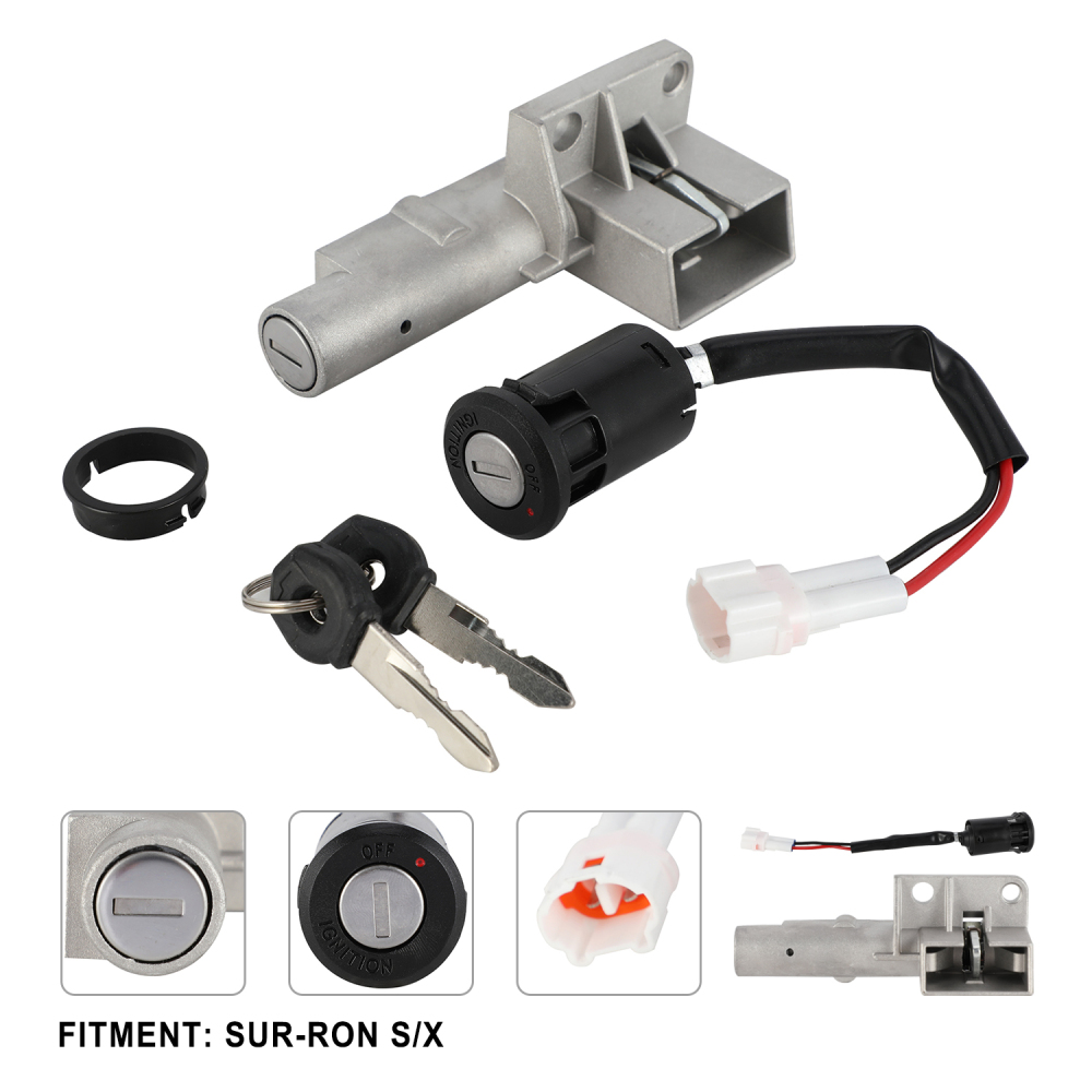 Motorcycles Accessories Key Set Ignition Switch Lo... – Grandado