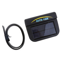 Ventilador de energía Solar para ventana de coche parabrisas ventilador de refrigeración de ventilación automática enfriador con batería recargable enfriador de coche de energía Solar
