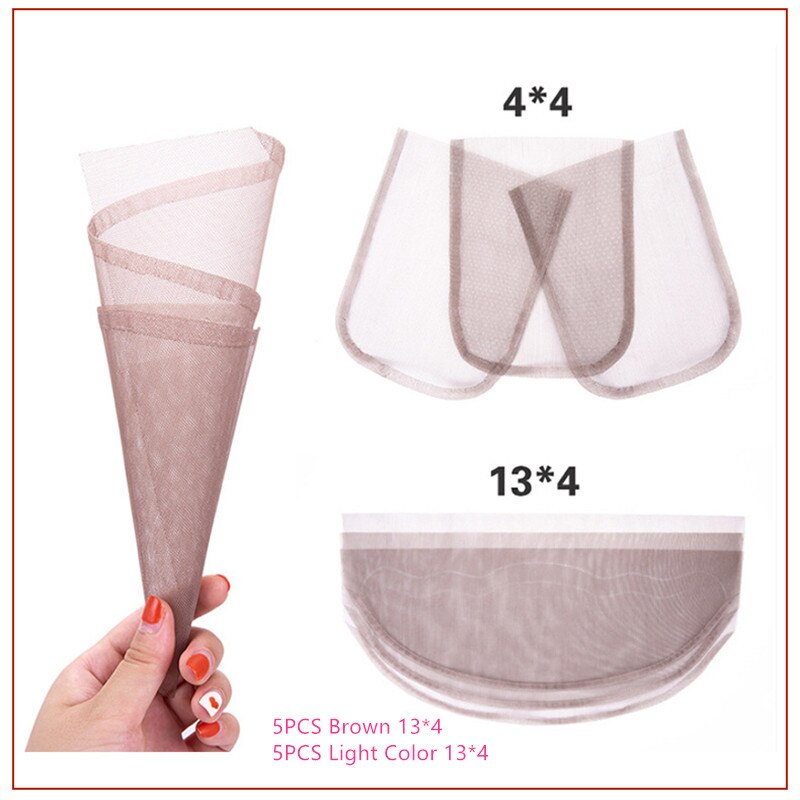 5 Pcs/Set Ventilating Needle For Making Lace Frontal Golden DIY Lace Wig Needles With Copper Handle