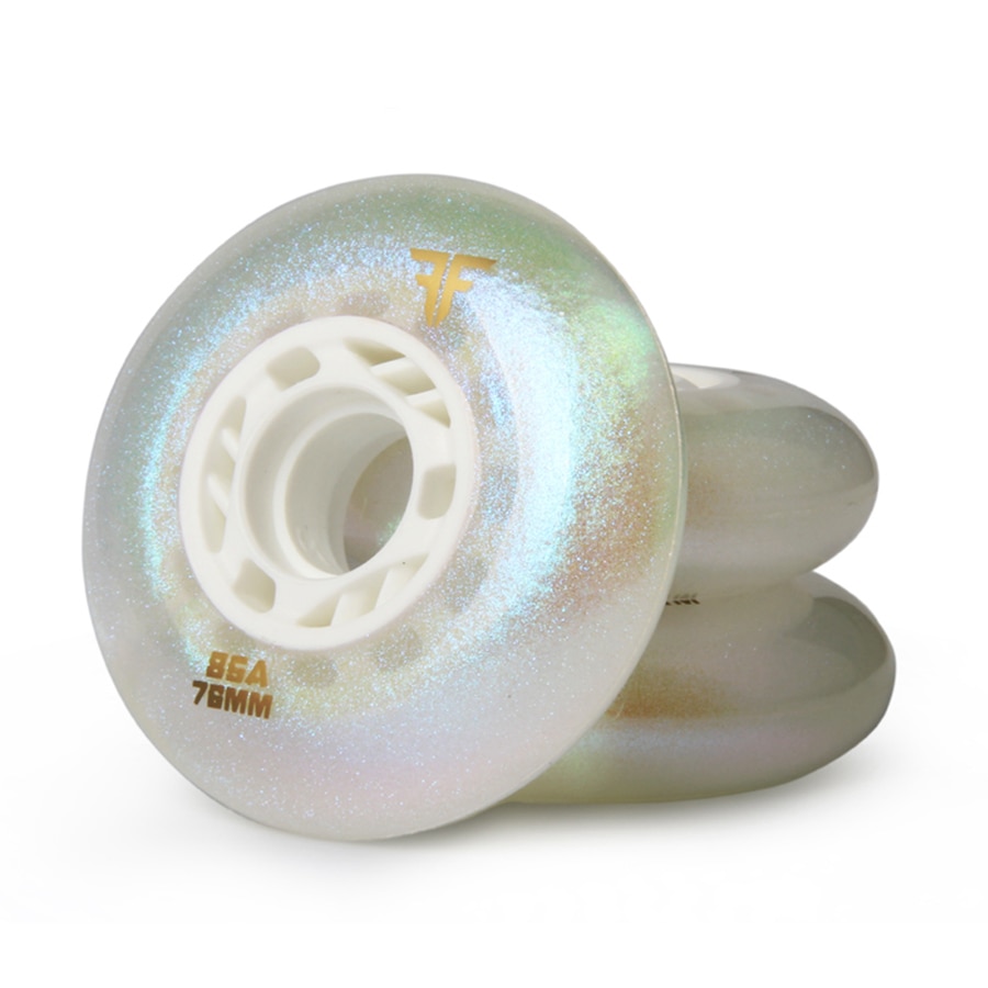 Starry sky&galaxy inlines hjul resistenta 86a slalom glidande 72 76 80mm rullskridsko däck för seba powerslide patines
