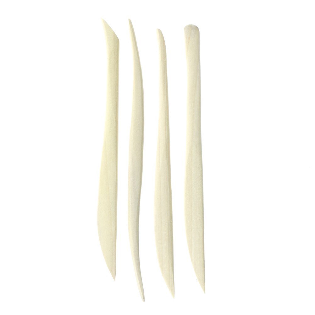10Pcs Klei Tool Hoogwaardige Klei Gereedschappen Hout Messen Klei Sculptuur Mes Aardewerk Verscherpen Modeling Tool