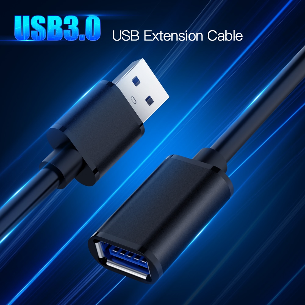 USB Verlengkabel USB 3.0 Kabel voor Smart TV PS4 Xbox SSD Muis USB3.0 2.0 Extender Data Cord