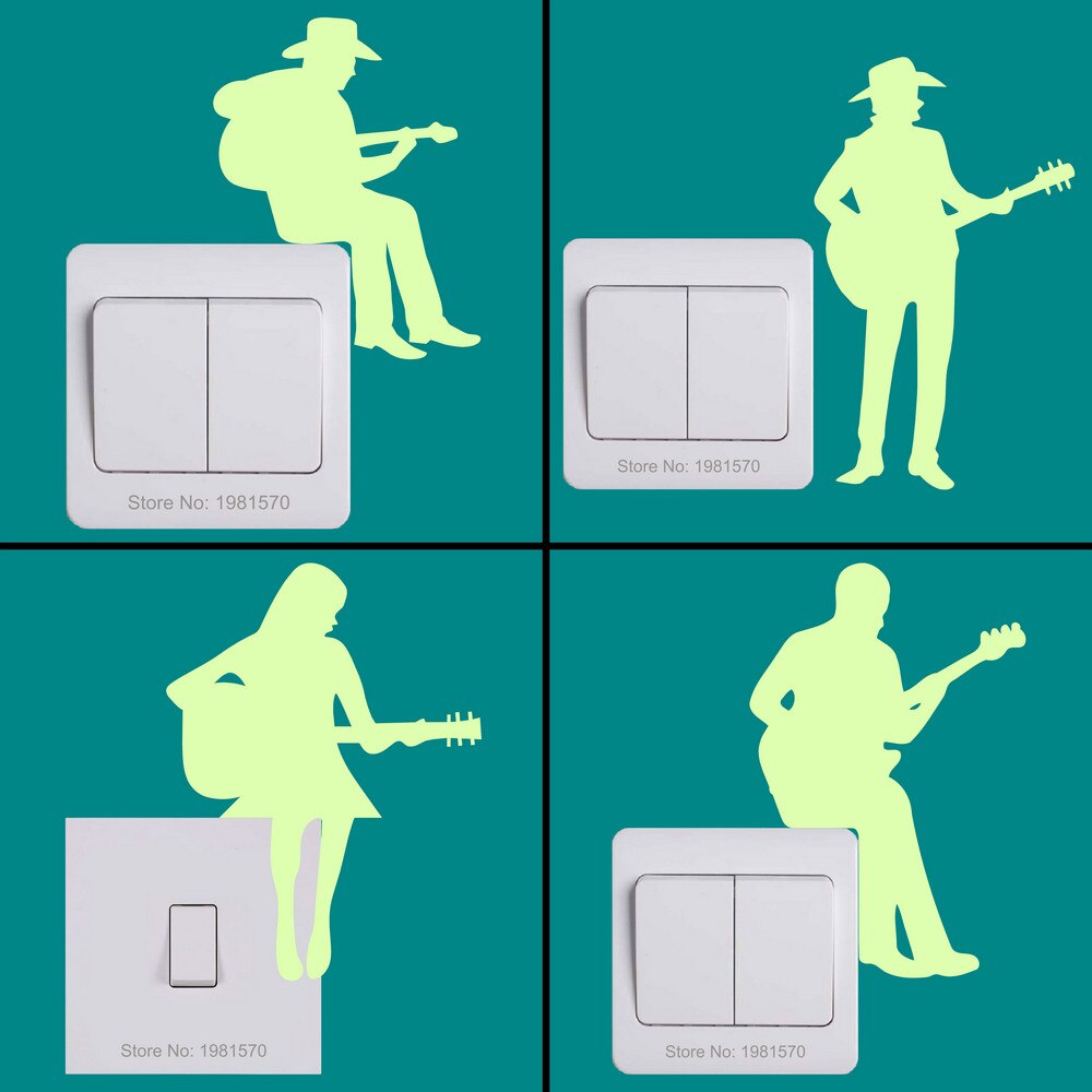 Vinilos Decorativos Para Auriculares – Pegatinas Musicales Para Pared, Ideal Para Tu Sala O Estudio (RUI99)