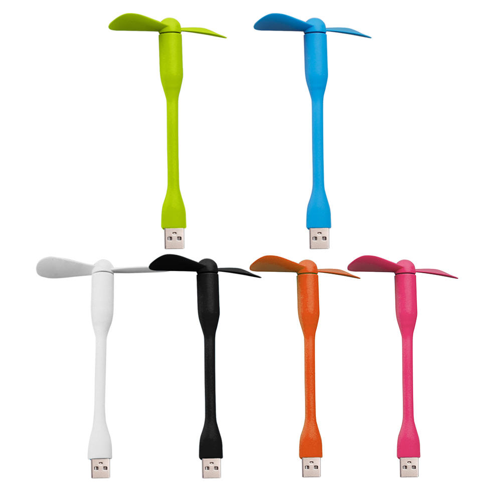 Flexible Portable Mini USB Fan for Power Bank Notebook Desktop Computer Summer Gadgets Summer Travel Cooling Cooler