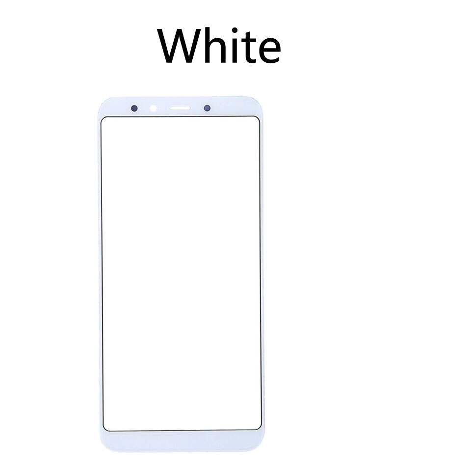 5.99&quot;Touchscreen For Xiaomi Mi 6X Mi6X Mi A2 MiA2 Touch Screen Front Panel Glass Lens LCD Outer Glass For M1804D2S\SC\SE: White-No tool