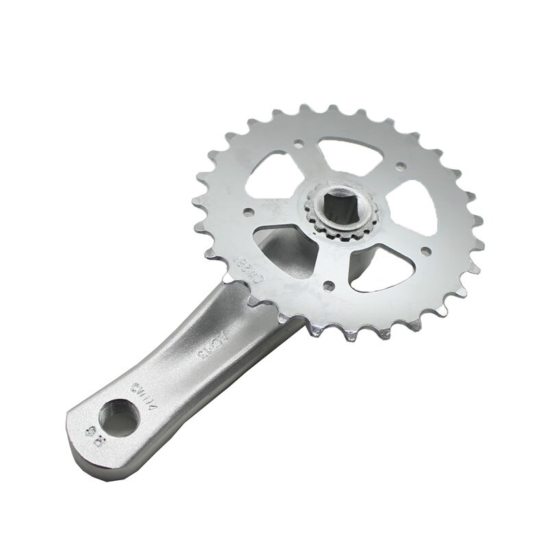 28T elektrische Rolle/freundlicher fahrrad kurbel Single Geschwindigkeit 102mm 114mm Aluminium legierung platz See Kettenblatt kettenblatt