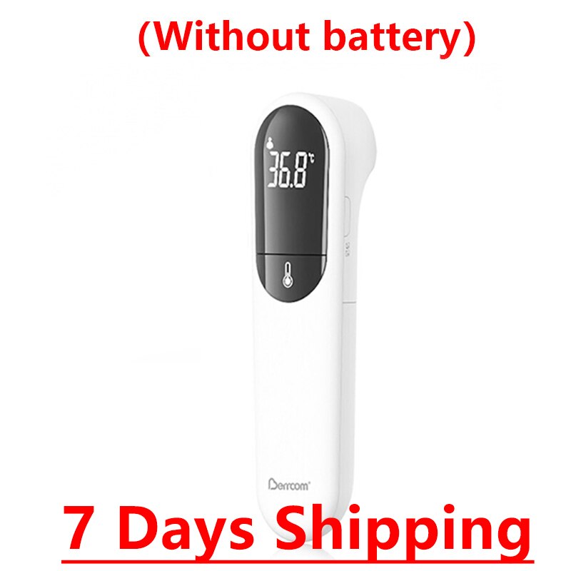 Original xiaomi youpin berrcom termometer førte digital feber infrarød klinisk ikke-kontakt måling ledet skærm: Jxb 305 7 dage