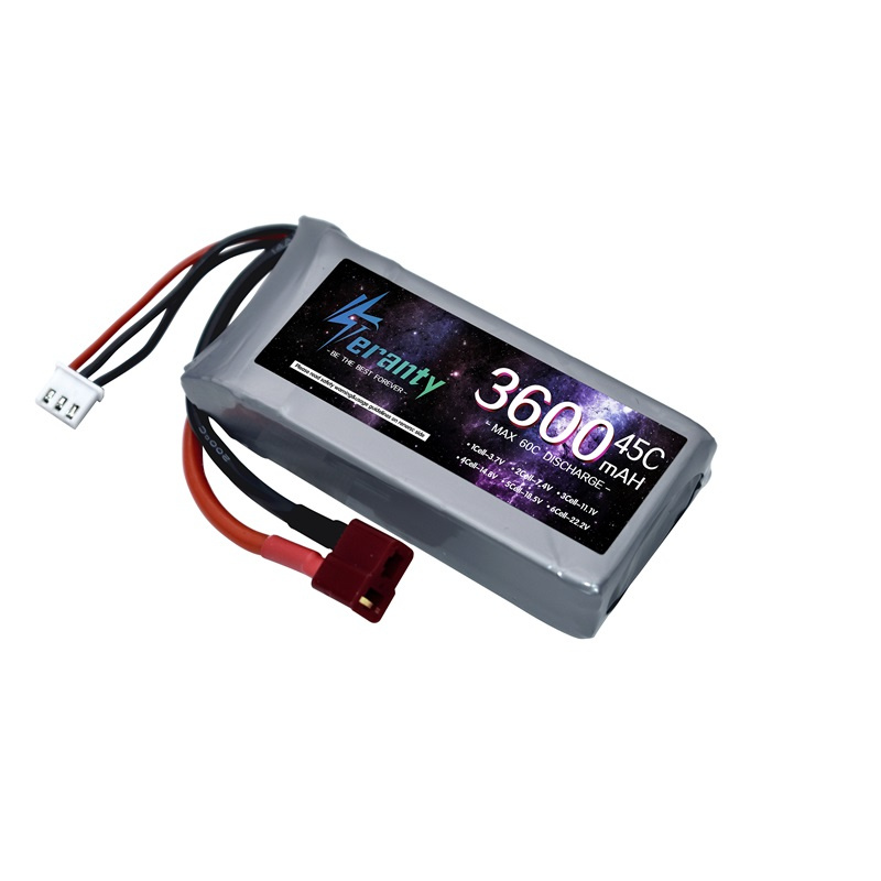Batteria Lipo per auto RC ad ALTA POTENZA 7.4V 3600mAh Max 60C per Wltoys 12428 12423 Parte di aggiornamento per auto RC 2s 7.4v Batteria per feiyue 03 Q39