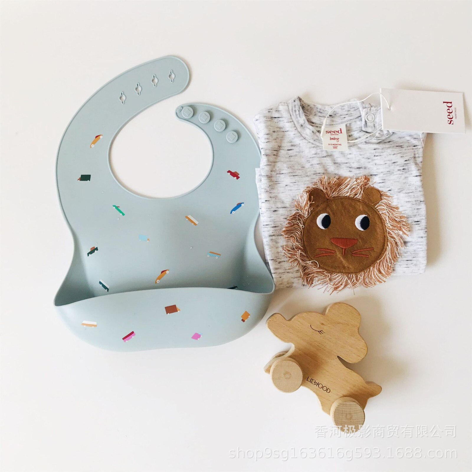 Ins estilo nórdico babadores de silicone do bebê padrão floral antifouling infantil impermeável bib dinnerware bib alimentação roupas avental luz