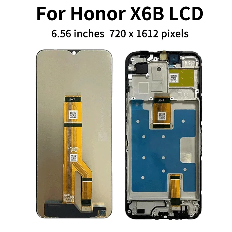 VNE-LX1 WDY-LX1 JDY-LX1 Premium Lcd pour Honor X6 X6A X6B X6S écran tactile numériseur panneau assemblée avec cadre