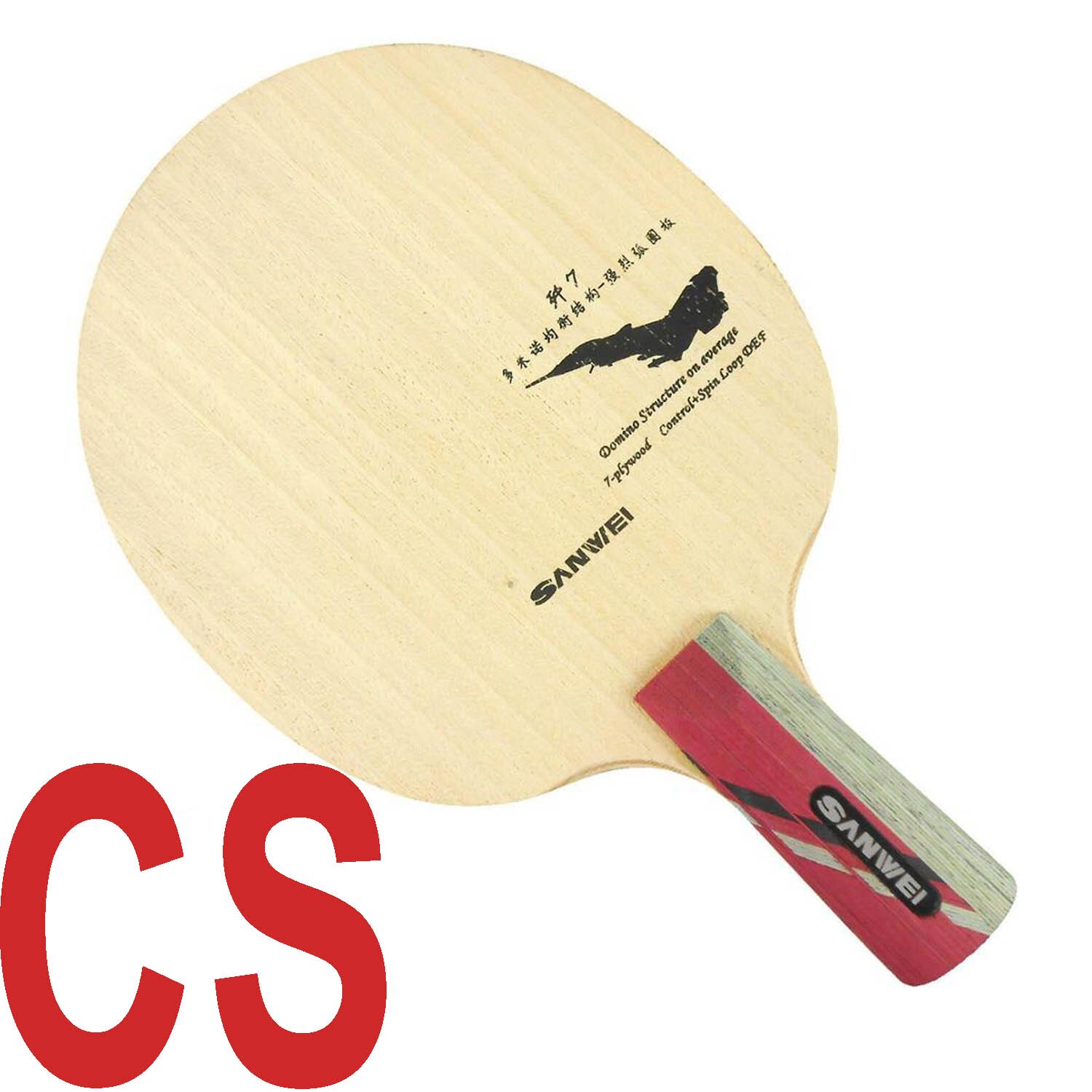 Sanwei j -7 j7 j 7 def tafeltennis pingpongblad: Cs
