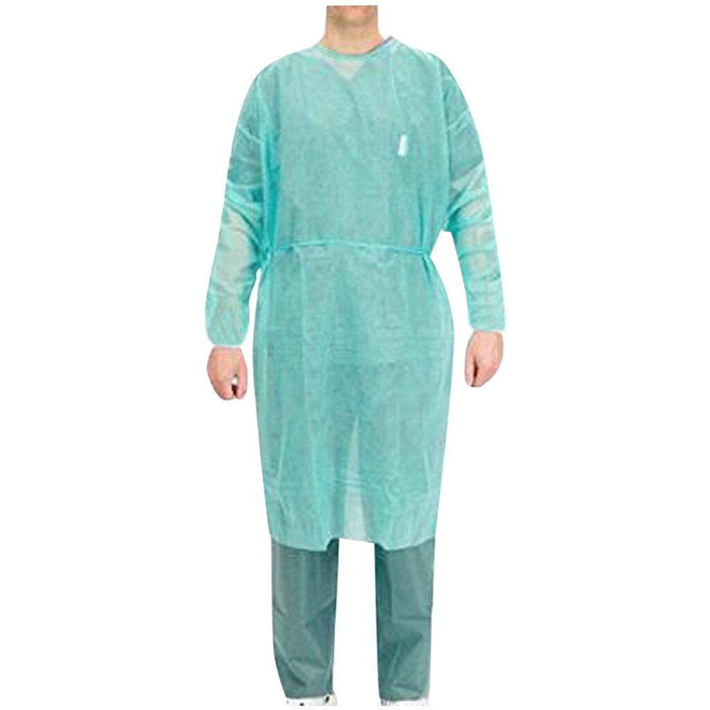 Unisex Sanitary Protective Disposable Protection Suit Laboratory Protective Safety Clothing Work shop Coverall Safety Cloth: Default Title