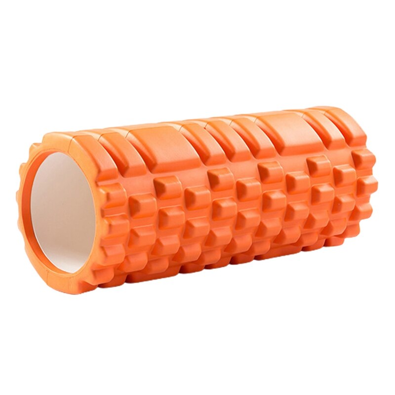 30X8.5Cm Yoga Blok Fitnessapparatuur Pilates Foam Roller Fitness Gym Oefeningen Spier Massage Roller Yoga Brick Sport gym: Oranje