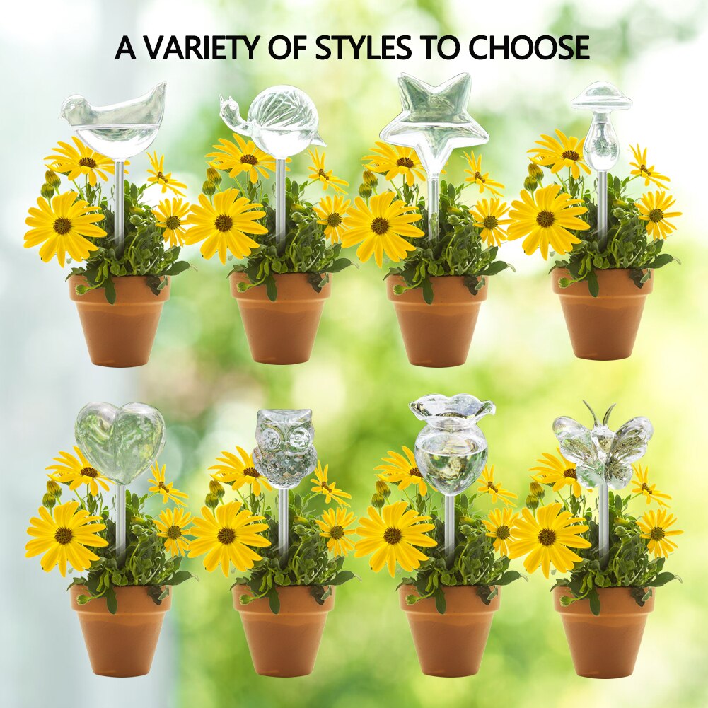 Auto Drip Irrigation System Garden Water Houseplant Plant Pot Little Bird Self Watering Flower Indoor Household Waterers Bottle