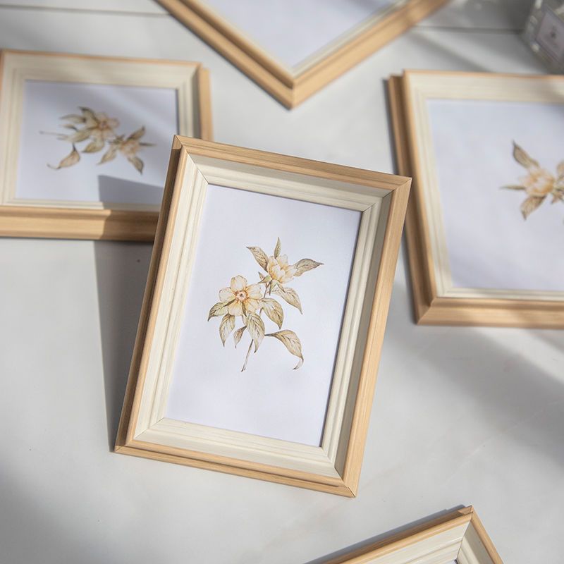 Wood Picture Frame Distressed Photo Frames Antique Wall Hanging Tabletop Display Wedding Farmhouse Home Decor Retro Family