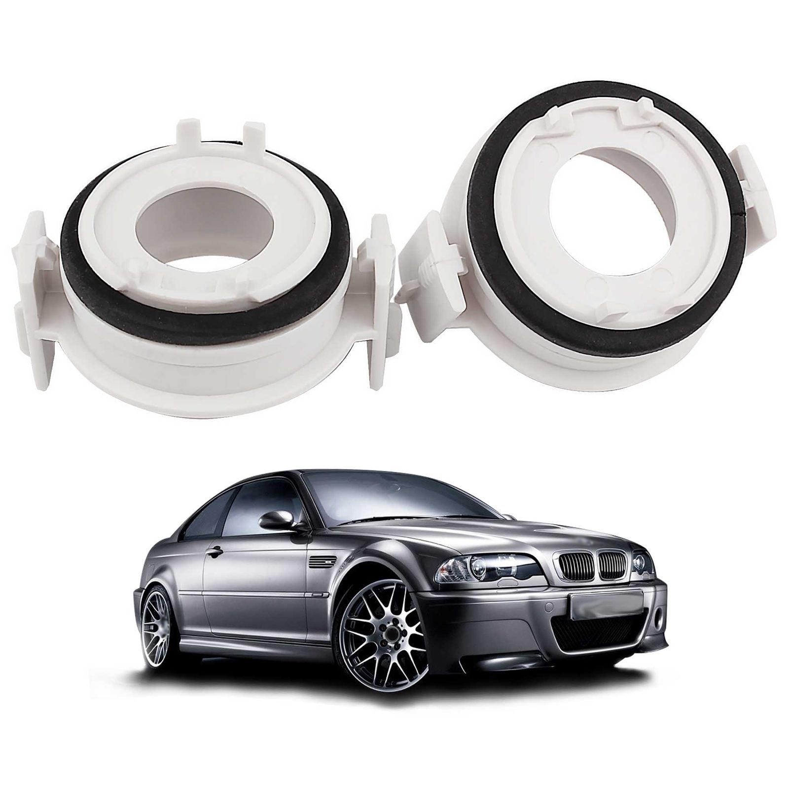 H7 LED Koplamp Adapter Lamp Retainer Houder Voor BMW E46 3 Serie 325i 325ci AU