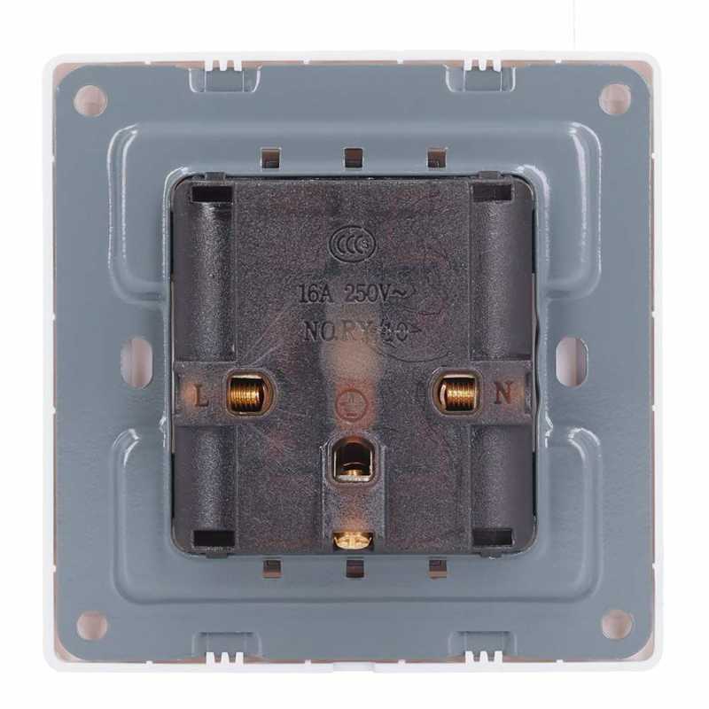 10 Sets Power Supply Socket Concealed Installation Socket Wall-Mounted 5-Hole Outlet Household Power Supplies