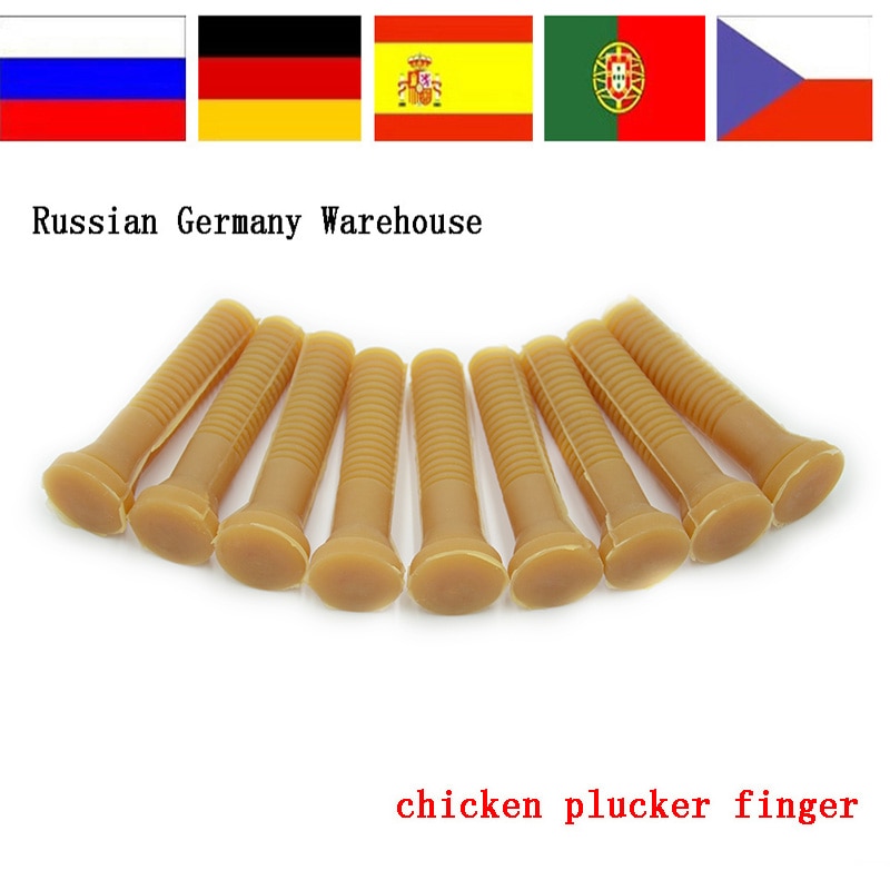 40 pièces 3.74 pouces volaille plumage doigts épilation Machine colle bâton poulet plumeuse Machine en caoutchouc poulet plumeuse doigts