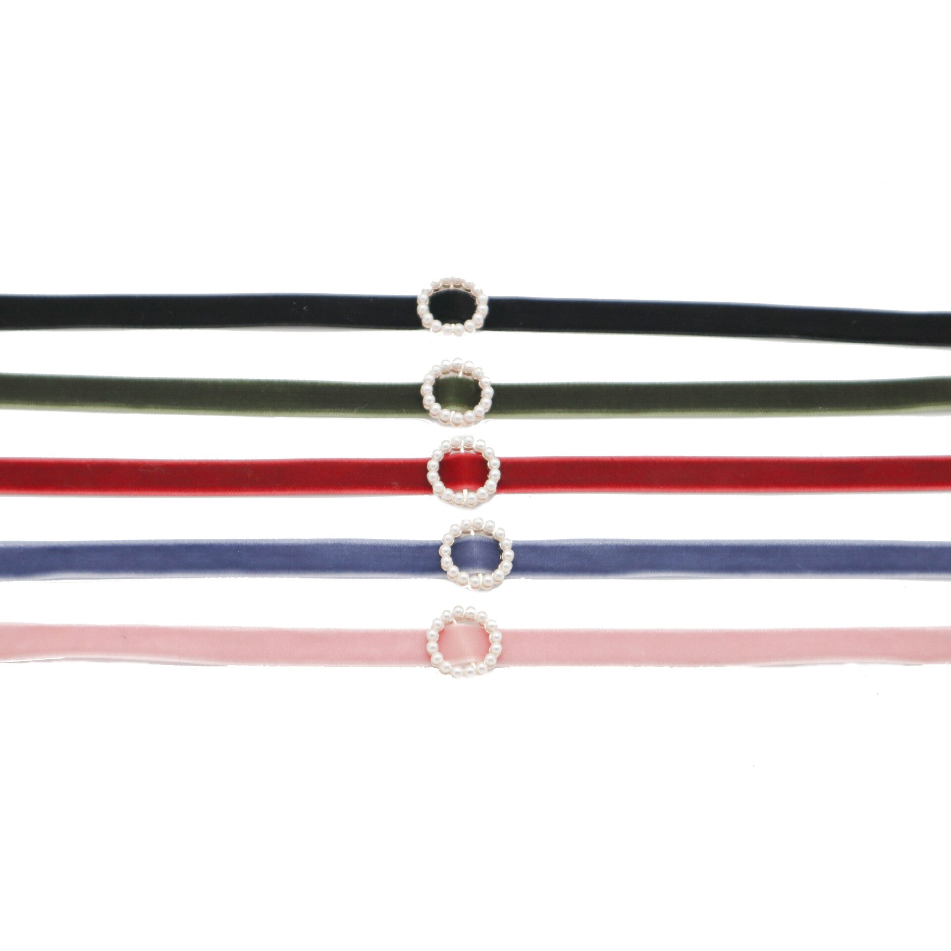 Vrouwen Choker Verstelbare Fluwelen Neck Strap Peer Ring Hanger Chic Ketting Kraag Gothic Punk Stijl Trendy Choker Ketting