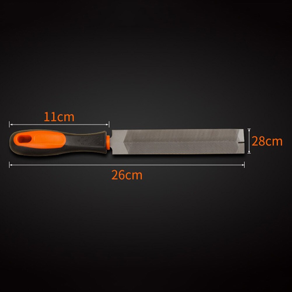 Pruning Saw File T12 Bearing Steel Rasp File 260mm Carpentry Woodworking Hand Tool For Deburring/Shaping/Sharpening Hand Saws