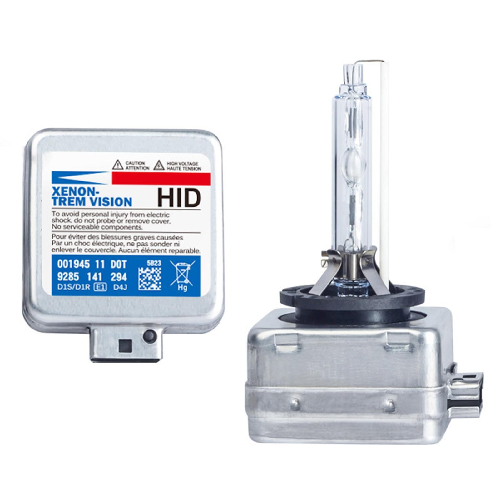 2Pcs xenon headlight bulb 12V DC 35W-HID 3800LM Special Car D3S Xenon Lamp Aviation Aluminum Light